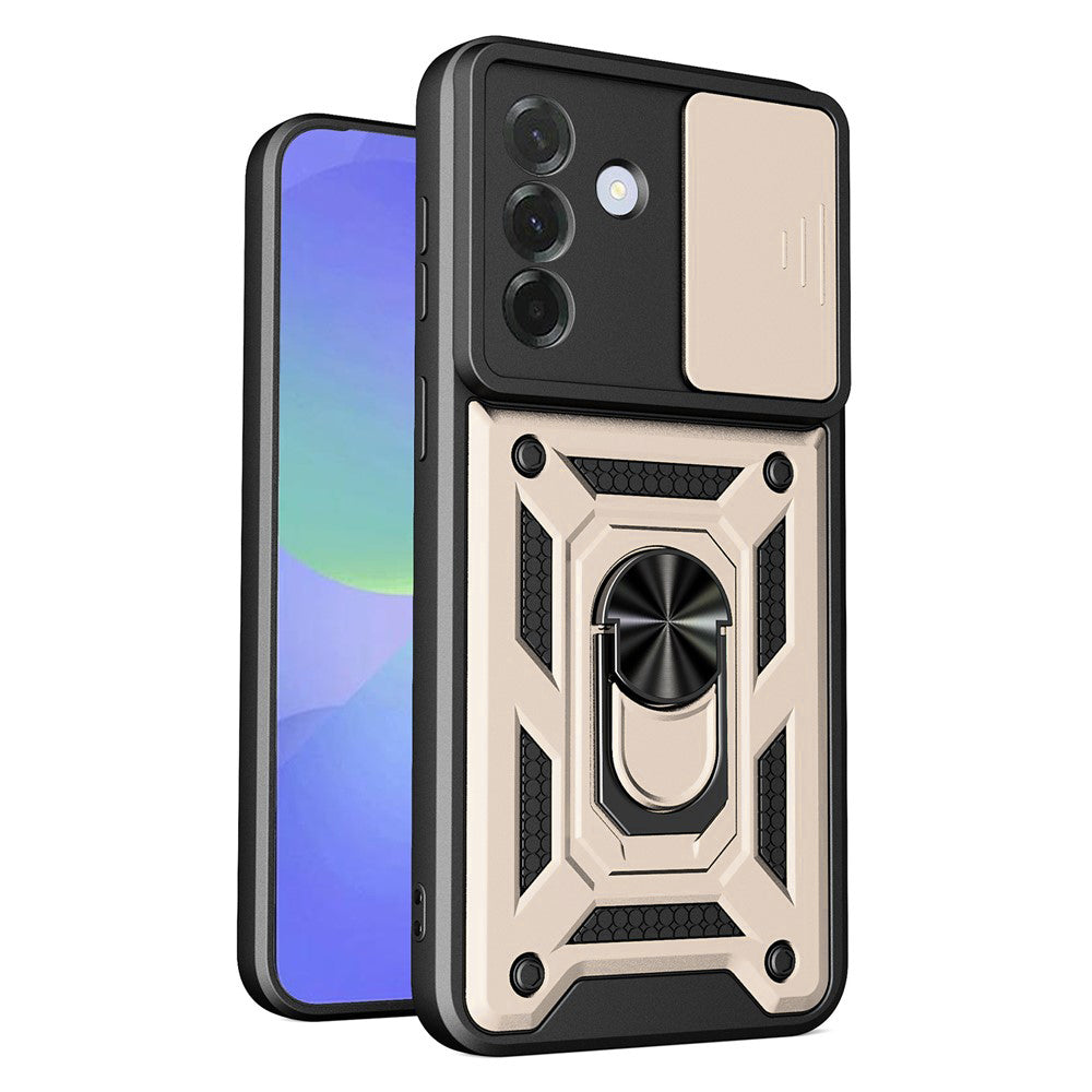 Etui til Samsung Galaxy A37 5G, Techsuit, CamShield, Gylden
