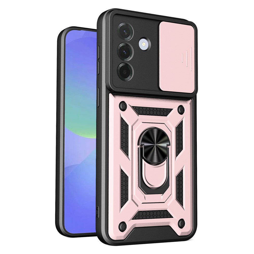 Etui til Samsung Galaxy A37 5G, Techsuit, CamShield, Gylden Rosa