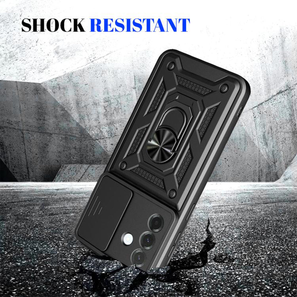 Etui til Samsung Galaxy A37 5G, Techsuit, CamShield, Gylden Rosa