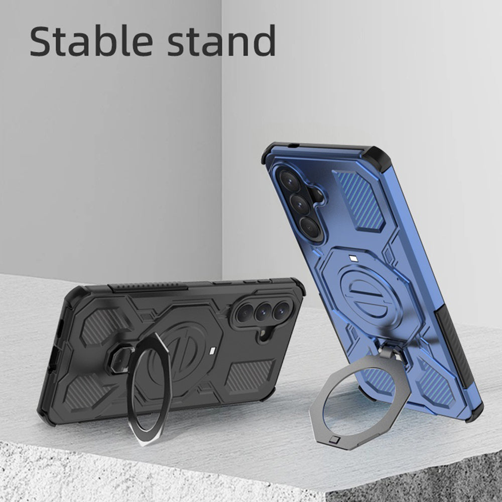 Etui til Samsung Galaxy A37 5G, Techsuit, Carbon Shield Pro, Lilla