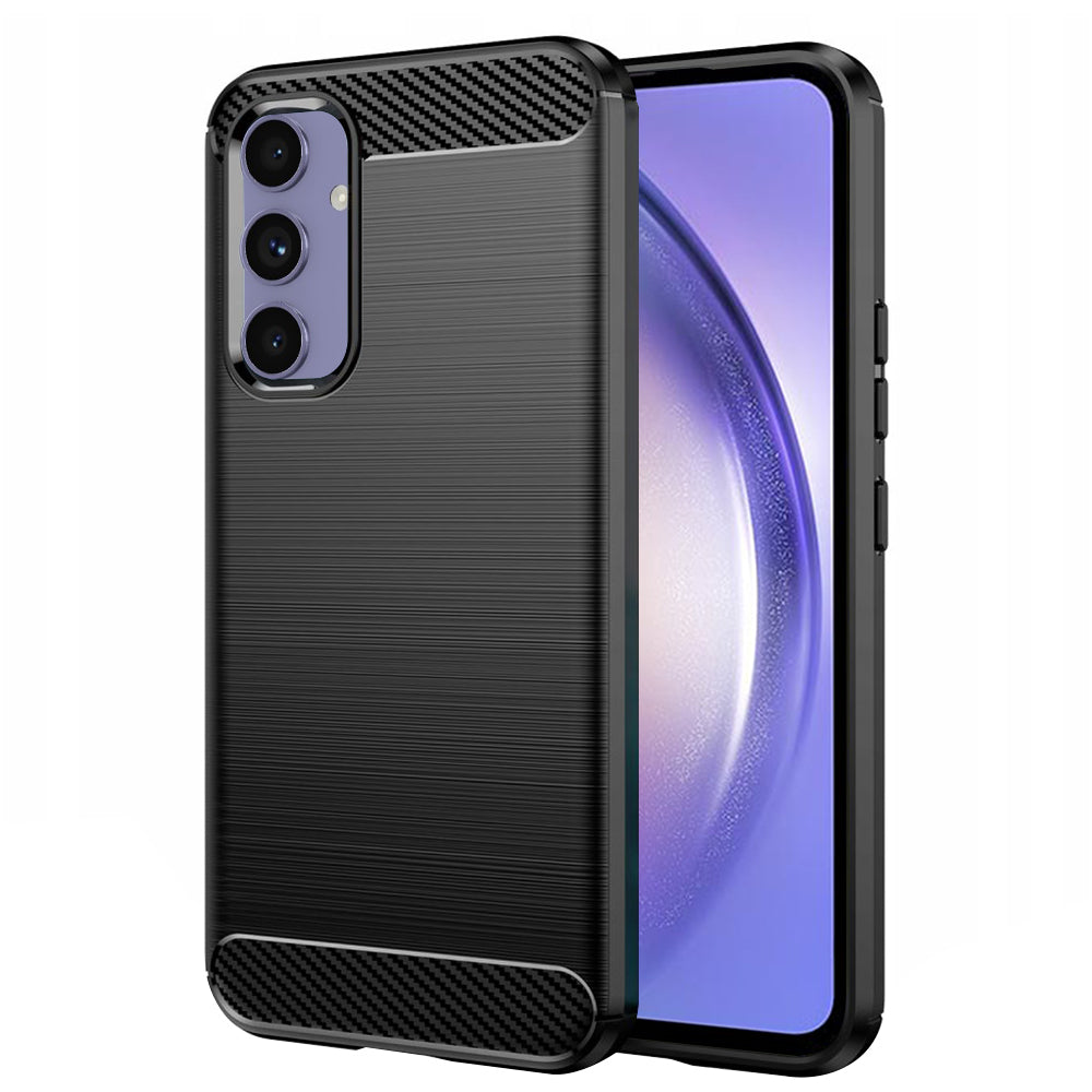 Cover til Samsung Galaxy A54 A546, Techsuit, Carbon, Sort
