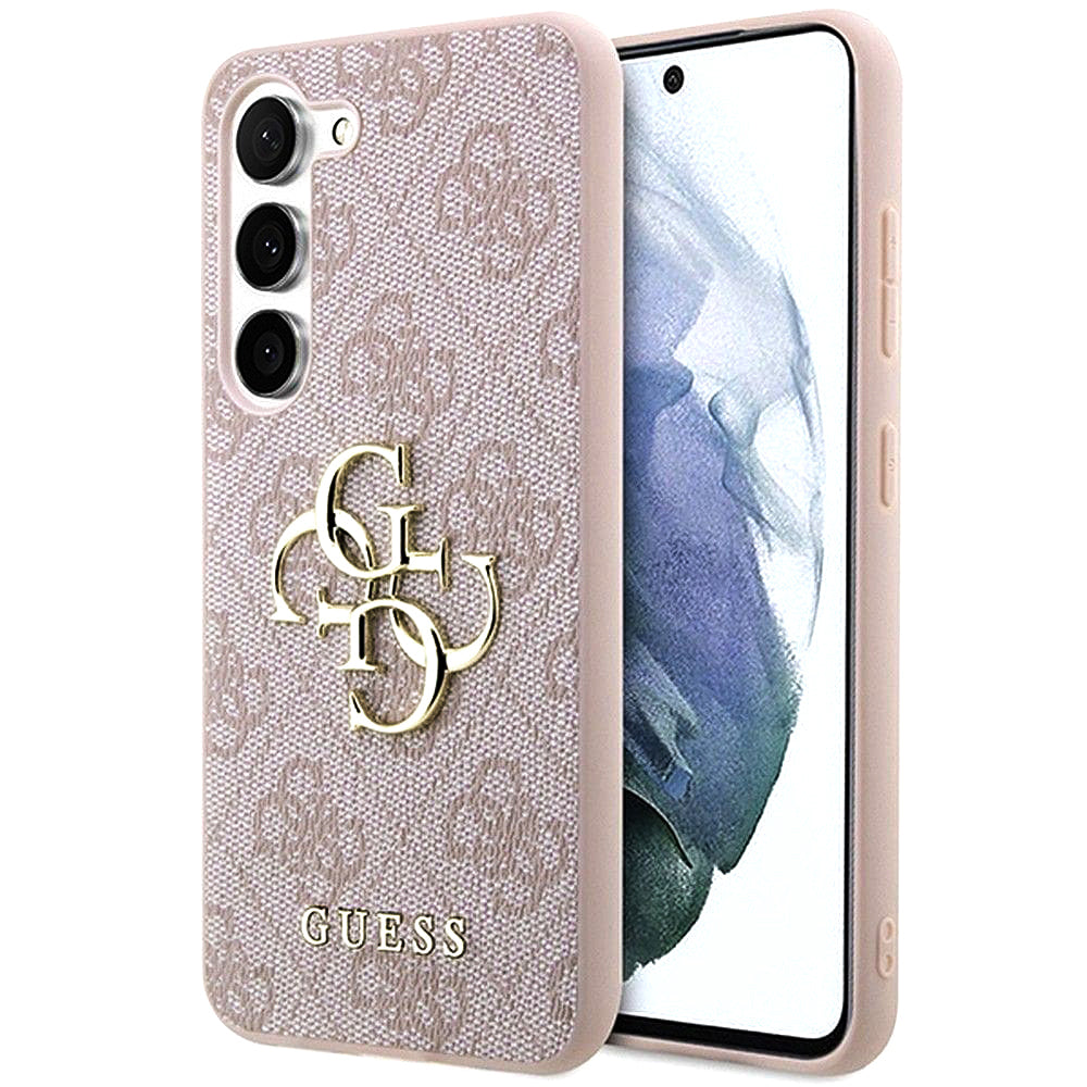 Etui til Samsung Galaxy A55 5G A556, Guess, 4G Big Logo, Pink