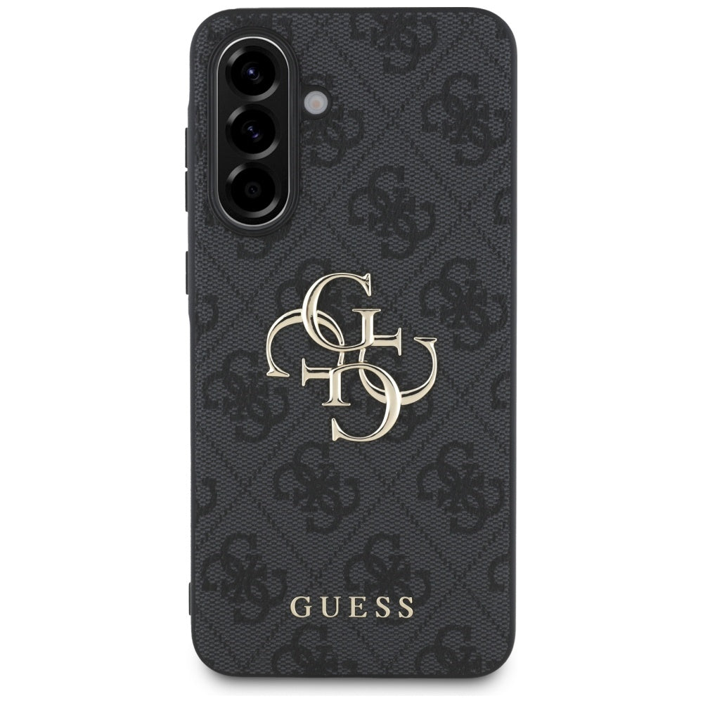 Etui til Samsung Galaxy A56 A566, Guess, 4G Big Logo, Sort