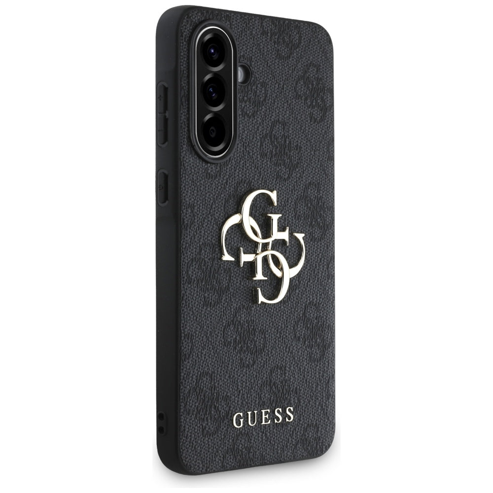 Etui til Samsung Galaxy A56 A566, Guess, 4G Big Logo, Sort