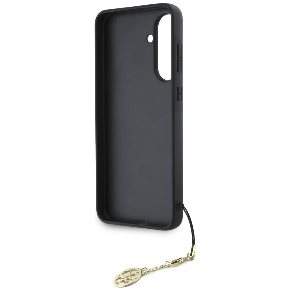 Etui til Samsung Galaxy A56 A566, Guess, 4G Charm, Brun