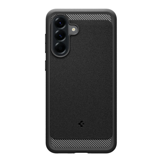 Etui til Samsung Galaxy A56 A566, Spigen, Rugged Armor, Sort ACS09225