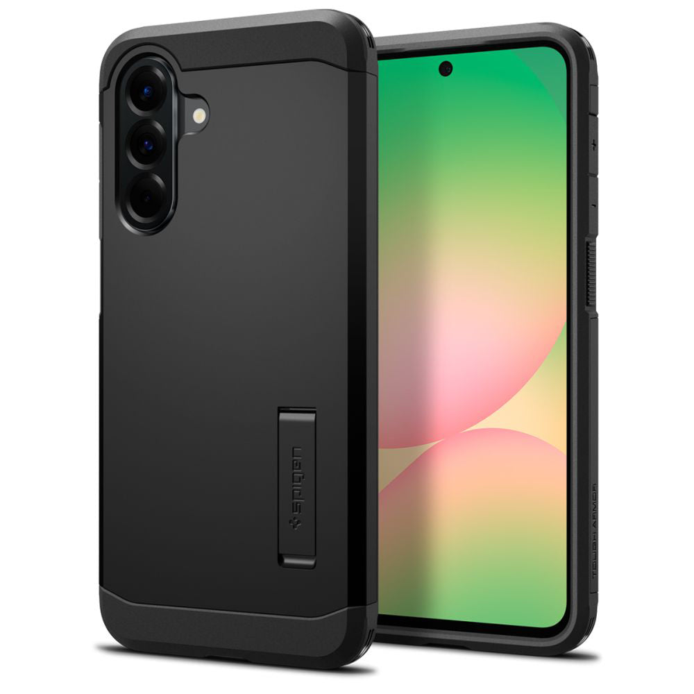 Etui til Samsung Galaxy A56 A566, Spigen, Tough Armor, Sort ACS09294