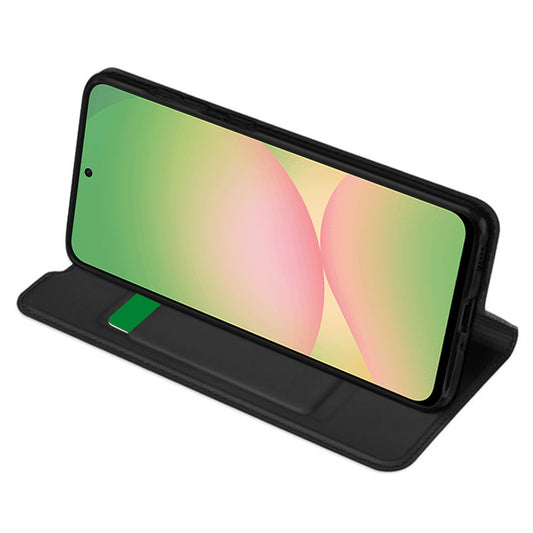 Cover til Samsung Galaxy A56 A566, Techsuit, Magskin Book, Sort