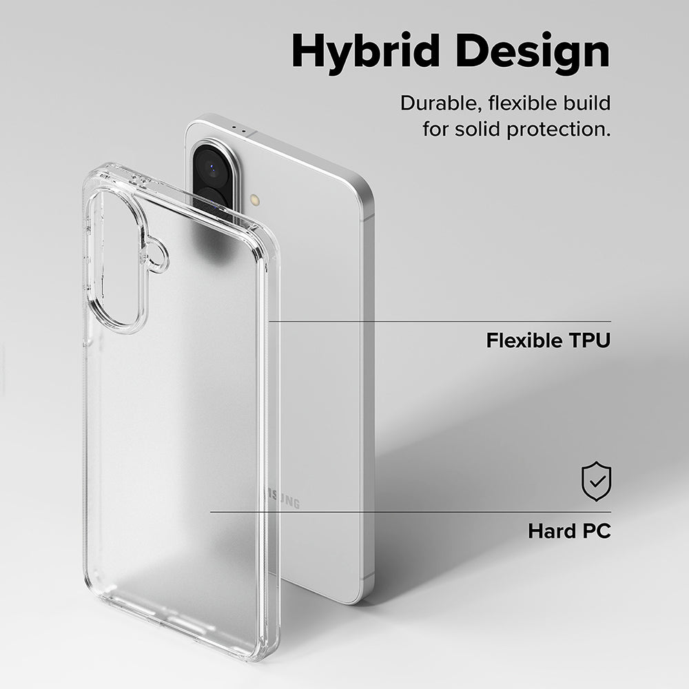 Etui til Samsung Galaxy A57 5G, Ringke, Fusion, Mat Transparent