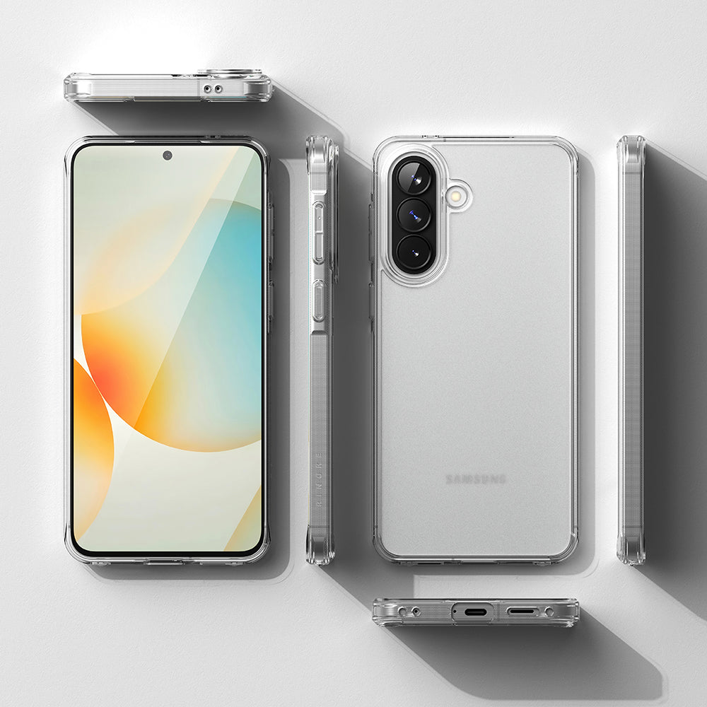 Etui til Samsung Galaxy A57 5G, Ringke, Fusion, Mat Transparent