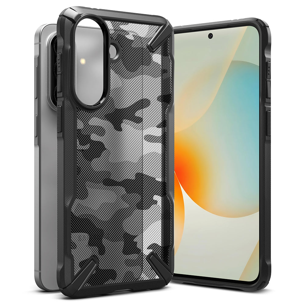 Etui til Samsung Galaxy A57 5G, Ringke, Fusion X, Camouflage