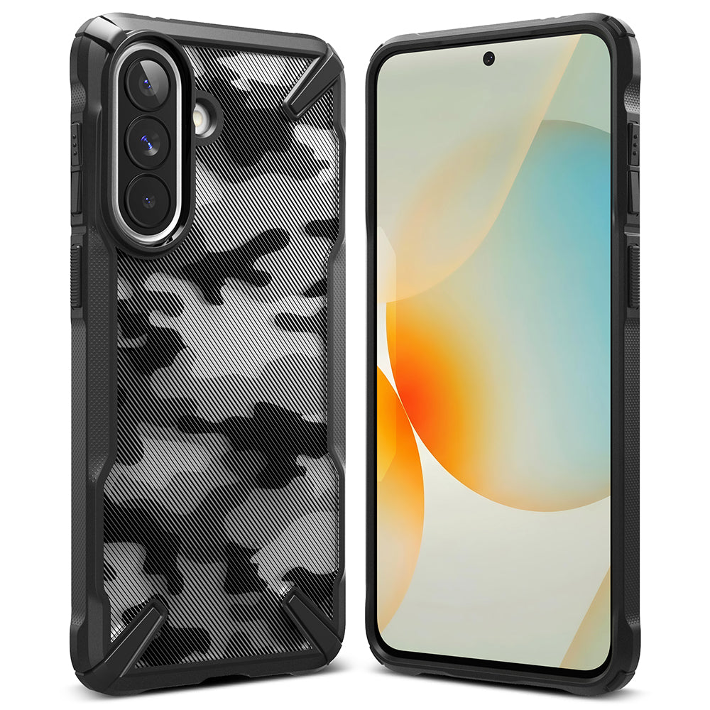 Etui til Samsung Galaxy A57 5G, Ringke, Fusion X, Camouflage