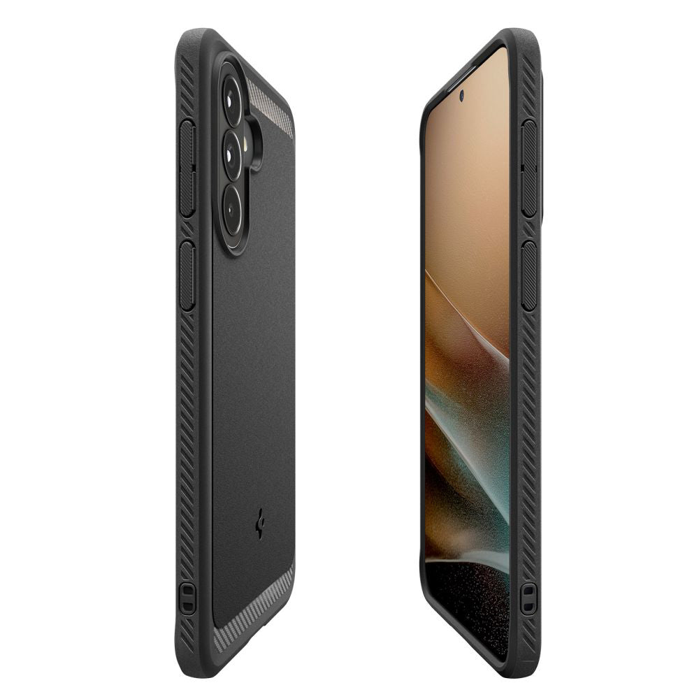 Etui til Samsung Galaxy A57 5G, Spigen, Rugged Armor, Sort ACS09794