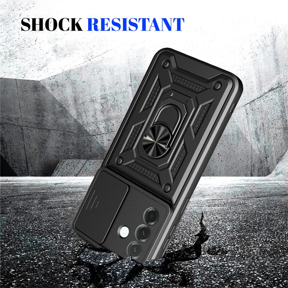 Etui til Samsung Galaxy A57 5G, Techsuit, CamShield, Gylden Rosa