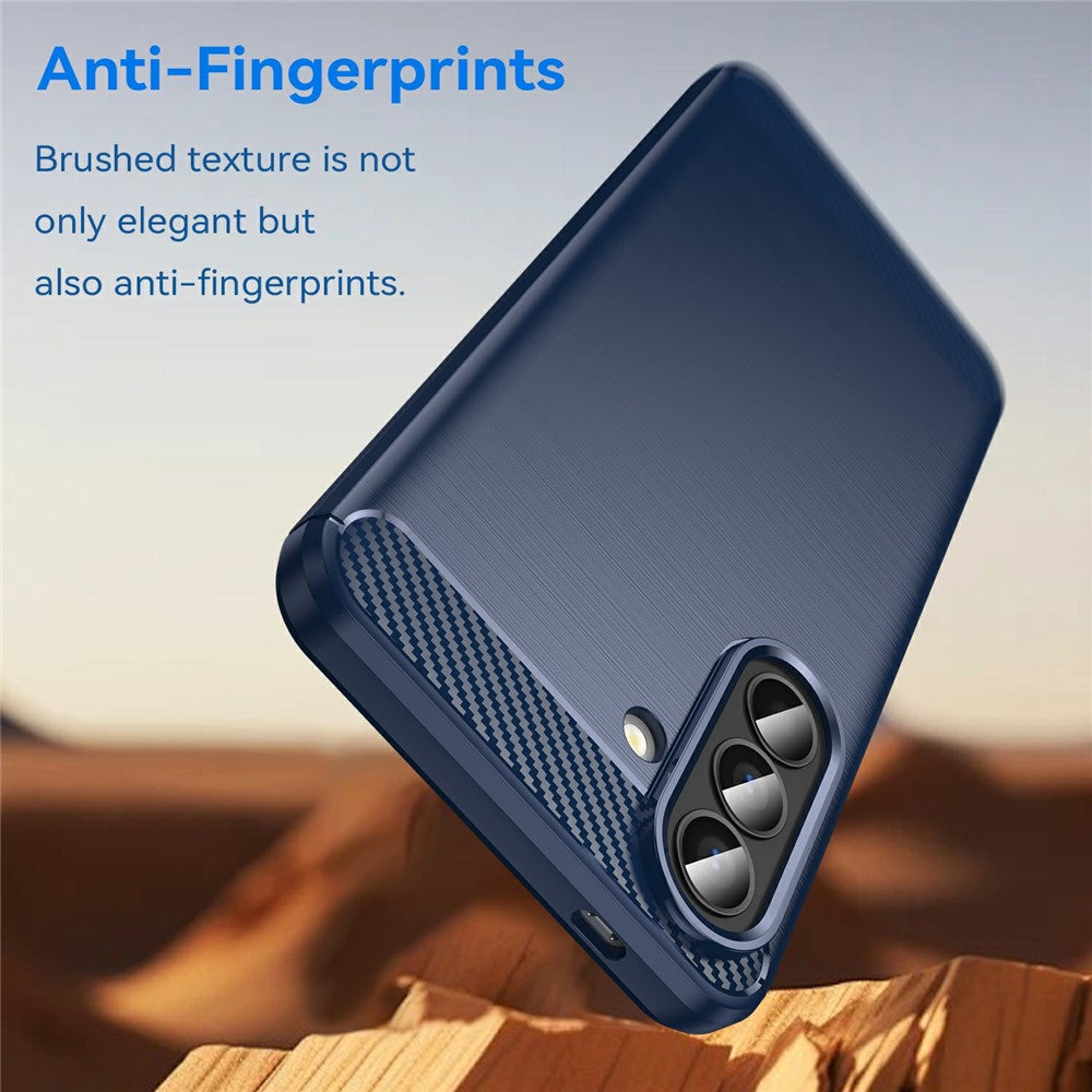 Etui til Samsung Galaxy A57 5G, Techsuit, Carbon, Blå
