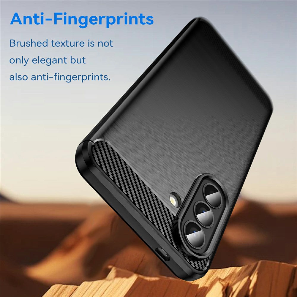 Etui til Samsung Galaxy A57 5G, Techsuit, Carbon, Sort