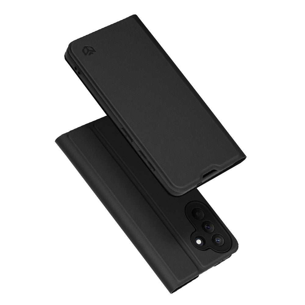Etui til Samsung Galaxy A57 5G, Techsuit, Magskin Book, Sort