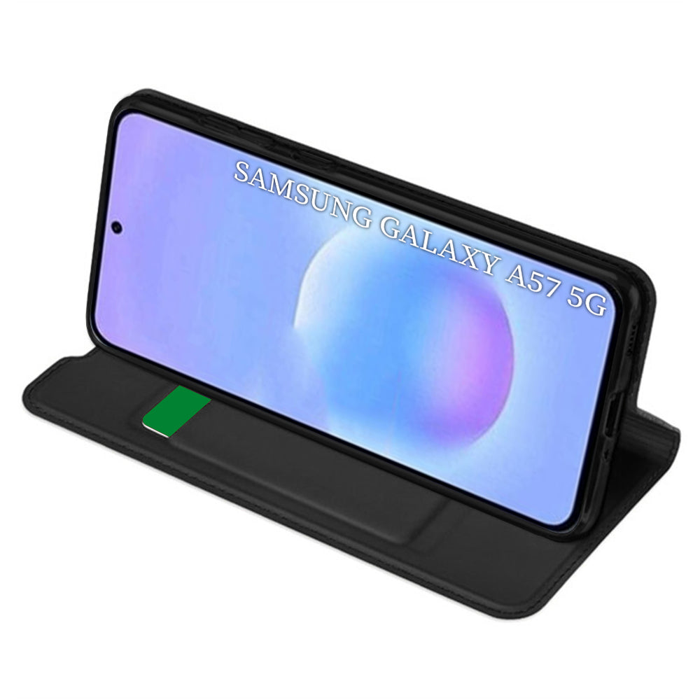 Etui til Samsung Galaxy A57 5G, Techsuit, Magskin Book, Sort
