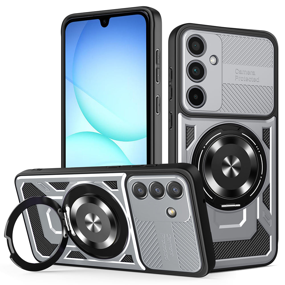 Etui til Samsung Galaxy A57 5G, Techsuit, RuggedCam, Grå