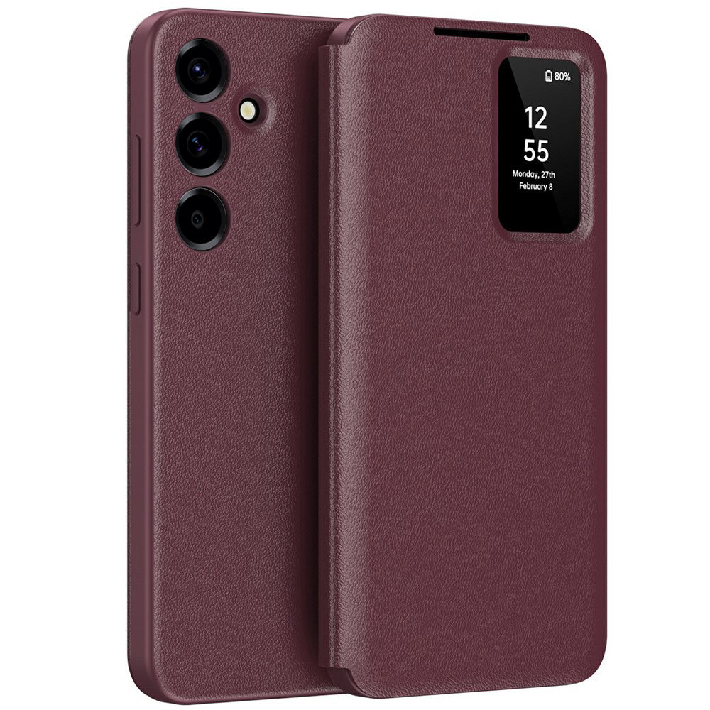Etui til Samsung Galaxy A57 5G, Techsuit, SmartView, Rød