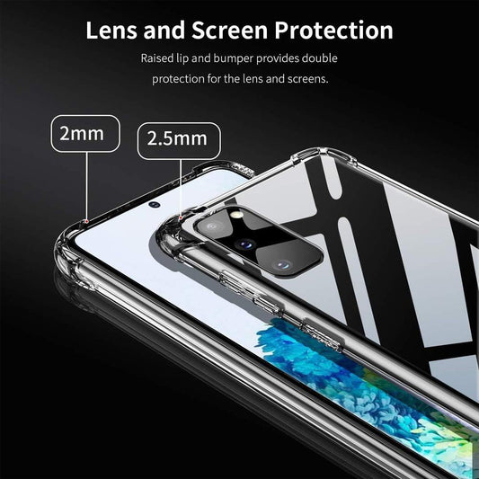 Cover til Samsung Galaxy S20+ 5G G986 / S20+ G985, Techsuit, Stødabsorberende Klar, Transparent