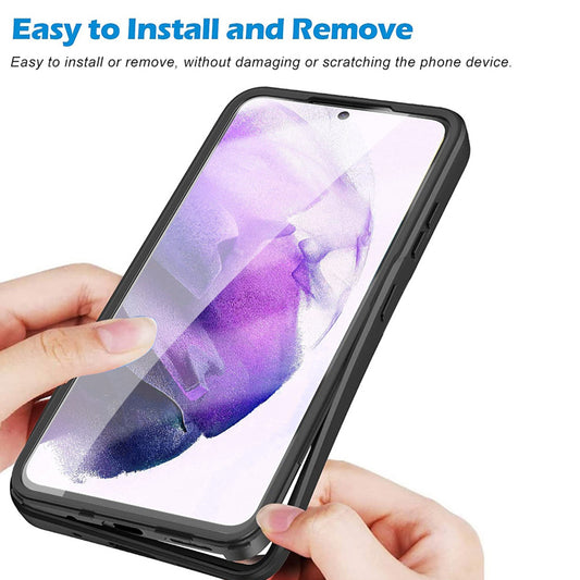 Cover til Samsung Galaxy S21 FE 5G G990, Techsuit, ColorVerse 360, Sort