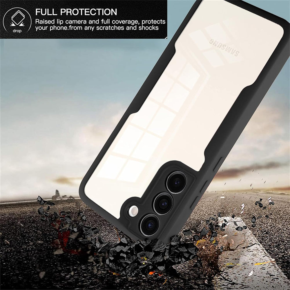 Etui til Samsung Galaxy S23+ S916, Techsuit, ColorVerse 360, Sort