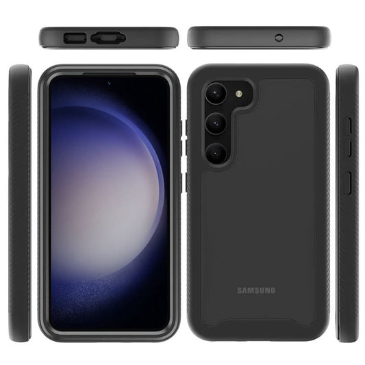 Etui til Samsung Galaxy S23 S911, Techsuit, Defense360 Pro, Sort