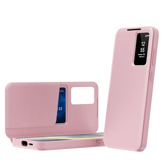 Cover til Samsung Galaxy S23 S911, Techsuit, SmartView, Pink
