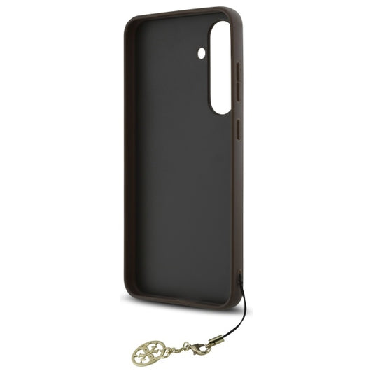 Etui til Samsung Galaxy S24 FE S721, Guess, 4G Charm, Brun