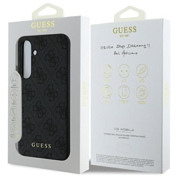 Etui til Samsung Galaxy S24 FE S721, Guess, 4G Classic, Grå