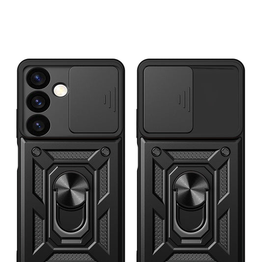 Cover til Samsung Galaxy S24 FE S721, Techsuit, CamShield, Blå