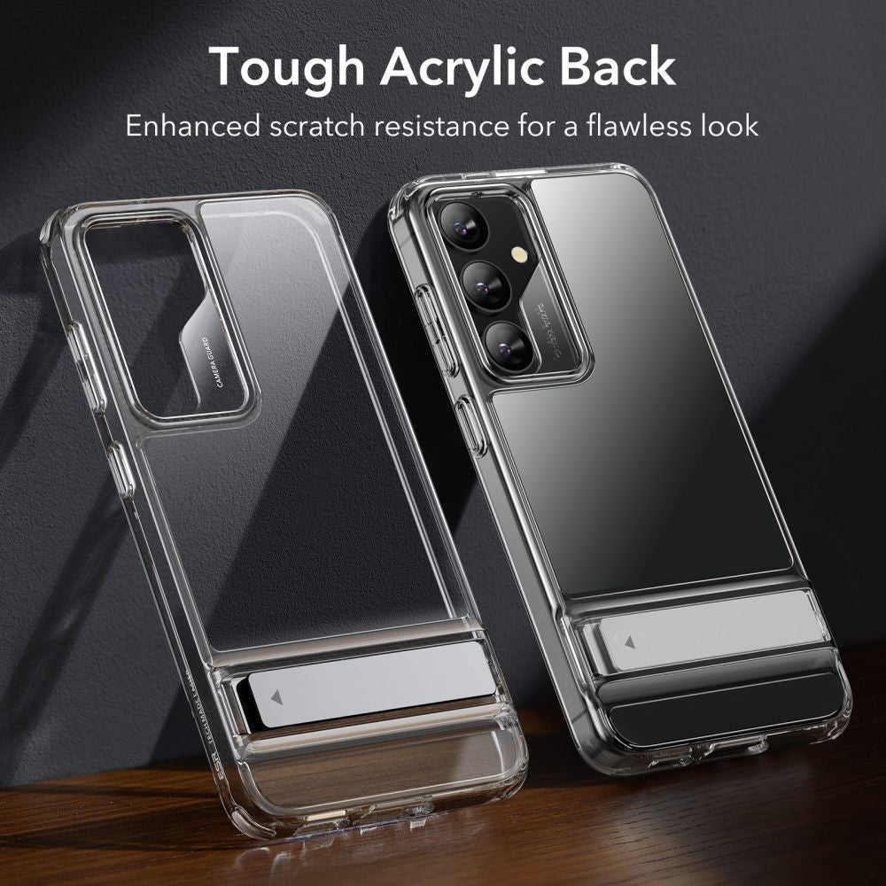 Etui til Samsung Galaxy S24+ S926, ESR, Air Shield Boost Kickstand, Gennemsigtig