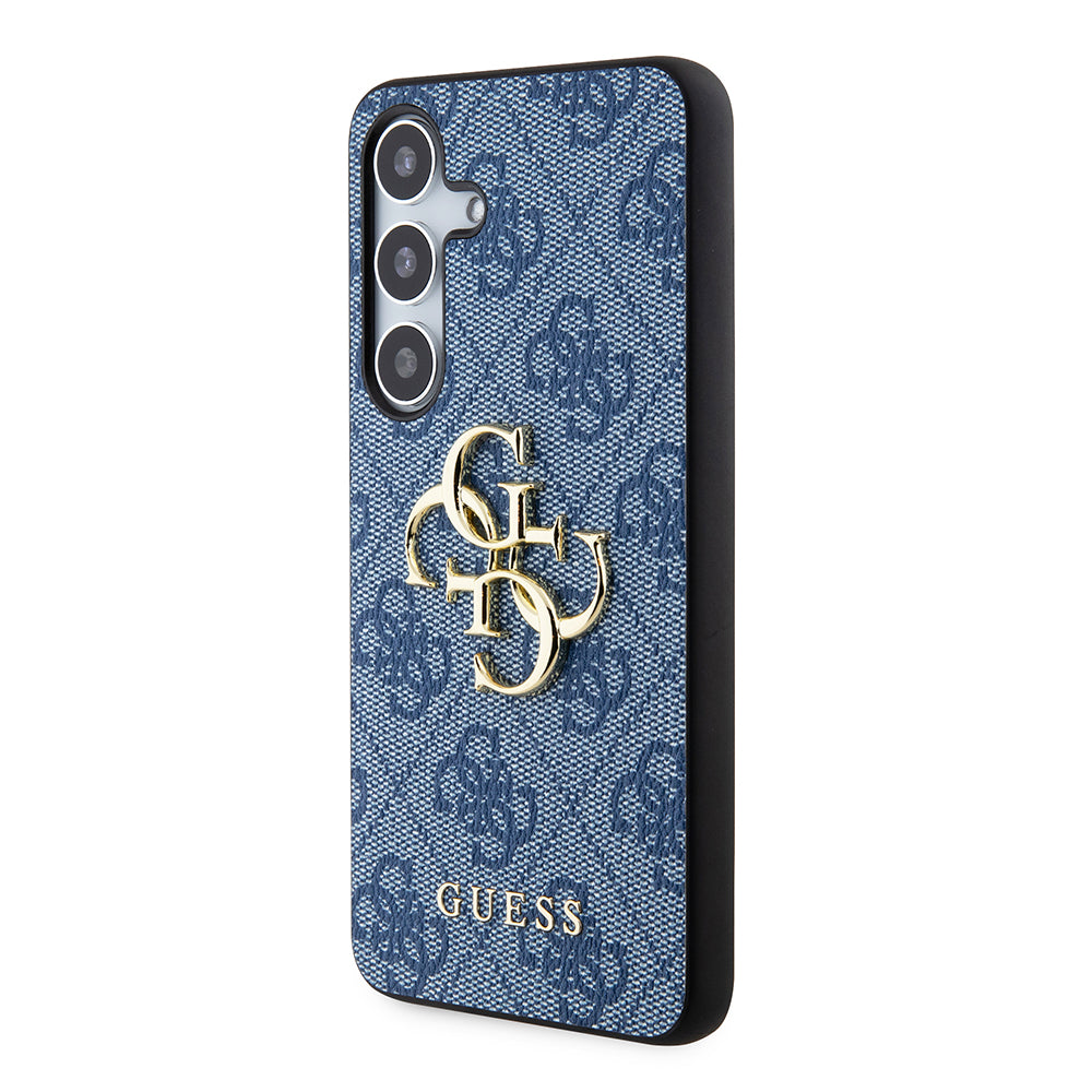 Case for Samsung Galaxy S24+ S926, Guess, 4G Big Logo, Blue