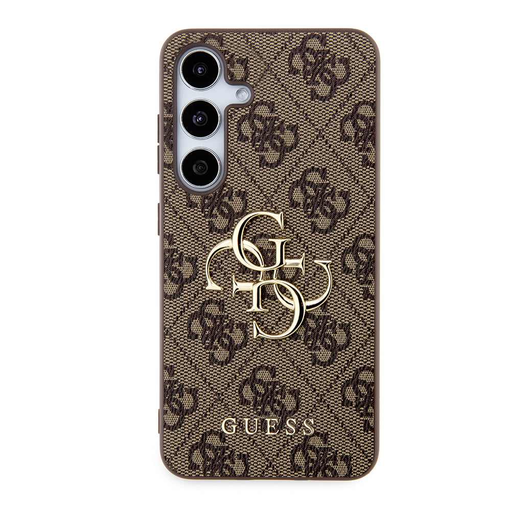 Etui til Samsung Galaxy S24+ S926, Guess, 4G Big Logo, Brun