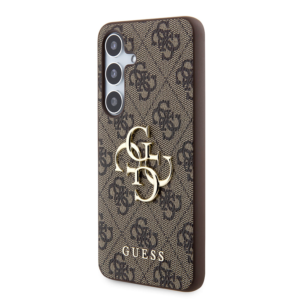 Etui til Samsung Galaxy S24+ S926, Guess, 4G Big Logo, Brun