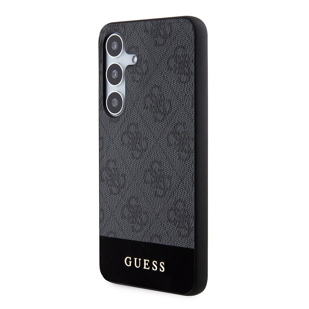 Etui til Samsung Galaxy S24+ S926, Guess, 4G Stripe, Sort