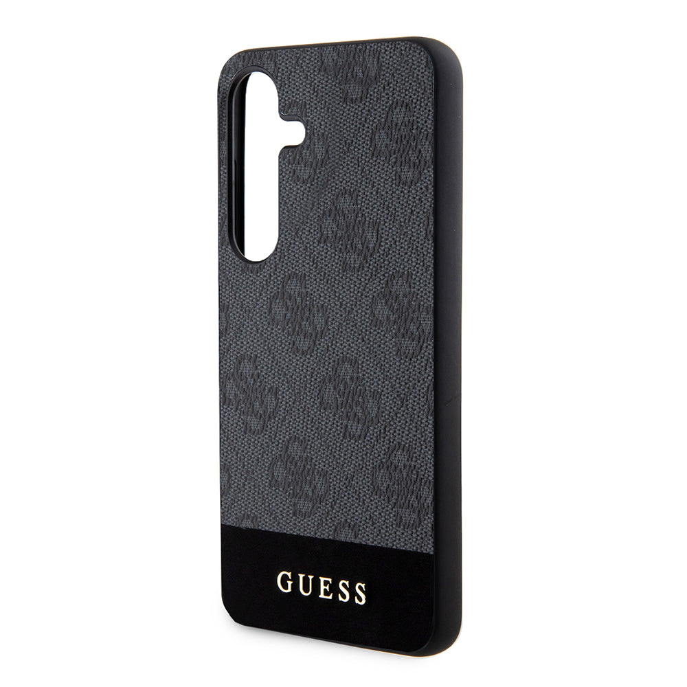 Etui til Samsung Galaxy S24+ S926, Guess, 4G Stripe, Sort