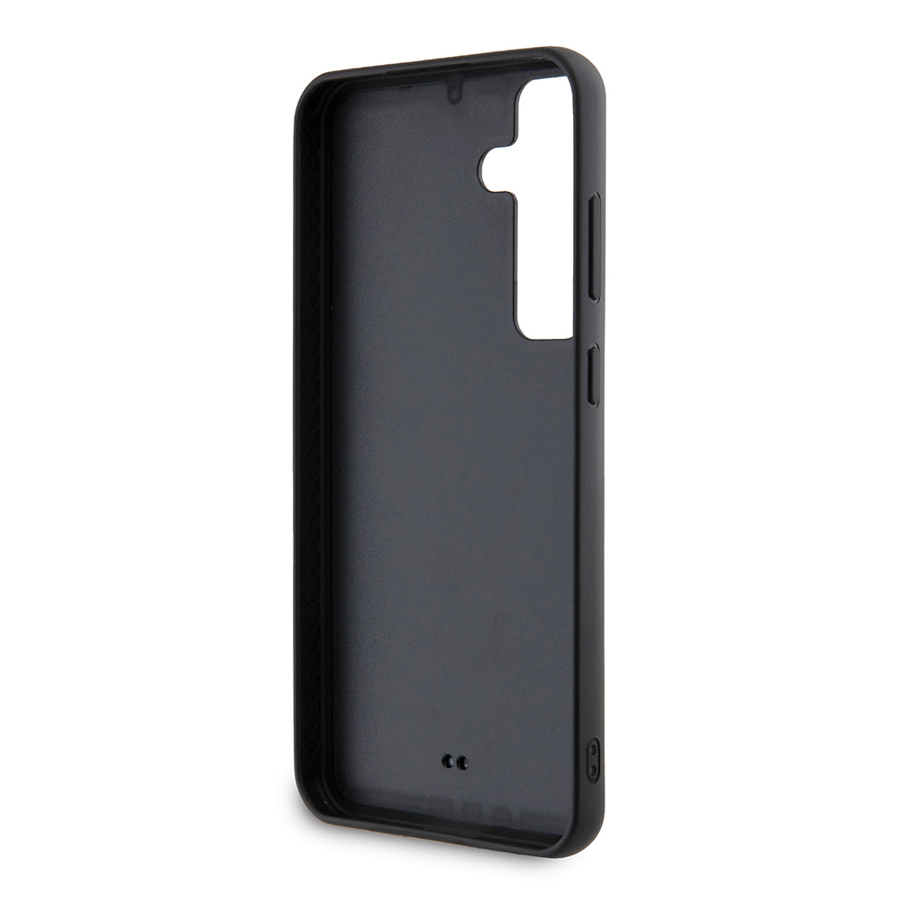 Etui til Samsung Galaxy S24+ S926, Karl Lagerfeld, 3D Rubber Ikonik Karl, Sort