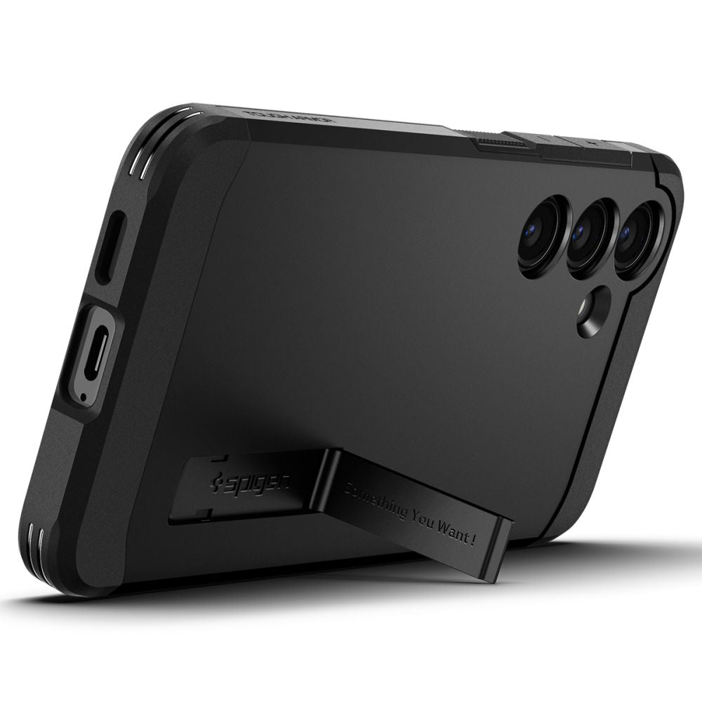 Etui til Samsung Galaxy S24+ S926, Spigen, Tough Armor, Sort ACS07332