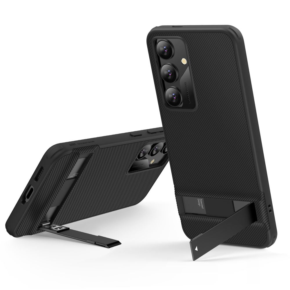 Etui til Samsung Galaxy S24 S921, ESR, Air Shield Boost Kickstand, Sort