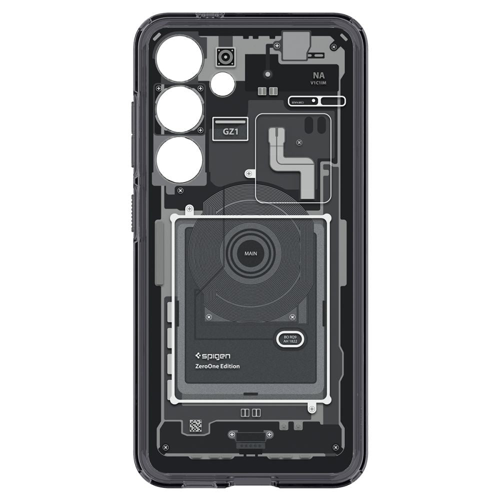 Etui til Samsung Galaxy S24 S921, Spigen, Ultra Hybrid Zero One, Mat Sort ACS07350