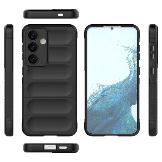 Cover til Samsung Galaxy S24 S921, Techsuit, Magic Shield, Sort