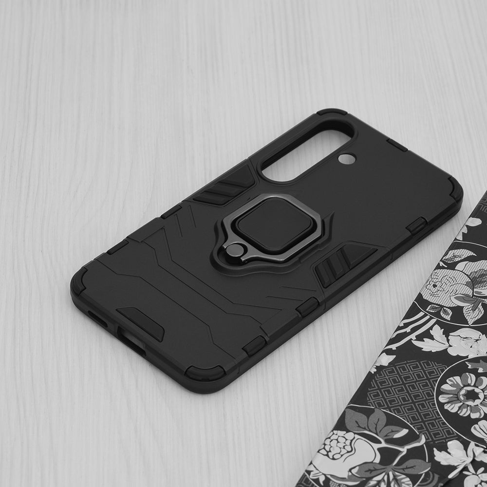 Etui til Samsung Galaxy S24 S921, Techsuit, Shield, Sort