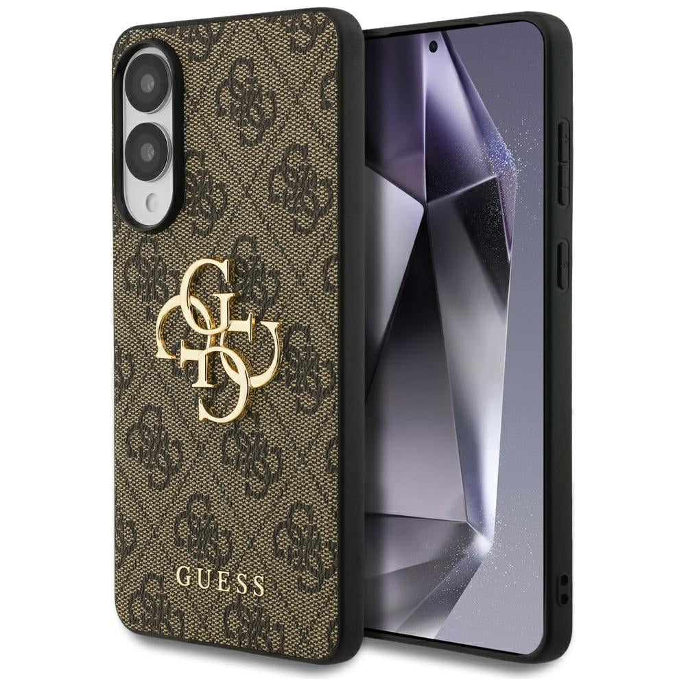 Etui til Samsung Galaxy S25 Edge S937, Guess, Big 4G Logo Classic, Brun
