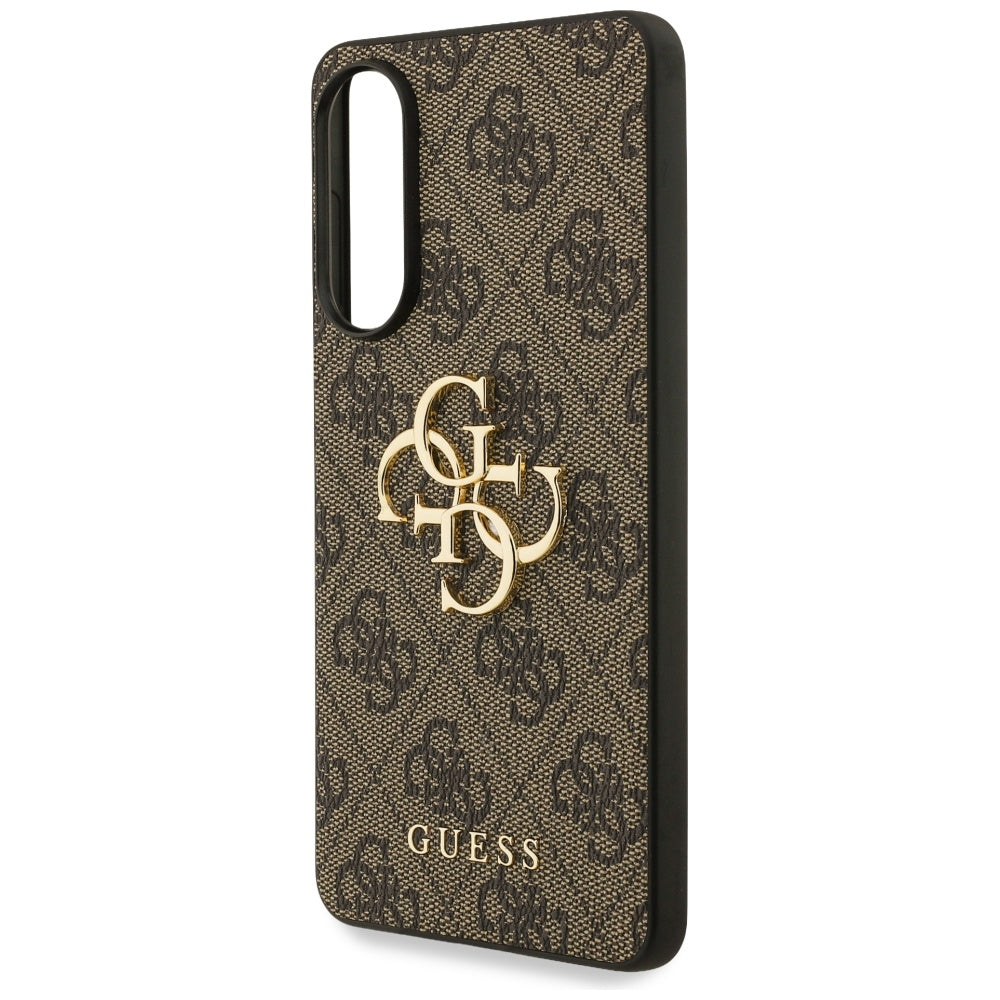 Etui til Samsung Galaxy S25 Edge S937, Guess, Big 4G Logo Classic, Brun