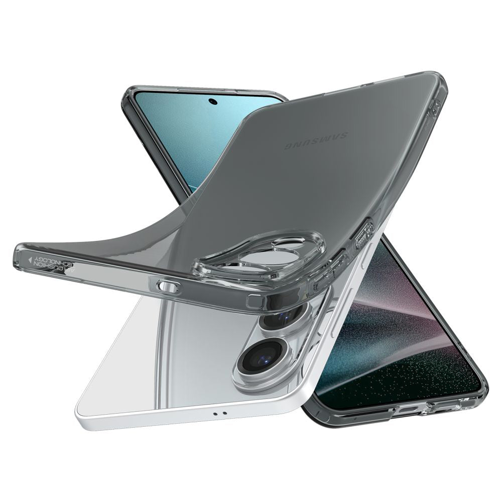 Etui til Samsung Galaxy S25 Edge S937, Spigen, Liquid Crystal, Røgfarvet ACS09426