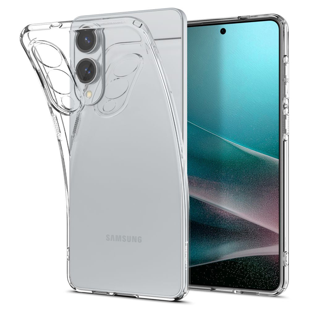Etui til Samsung Galaxy S25 Edge S937, Spigen, Liquid Crystal, Gennemsigtig