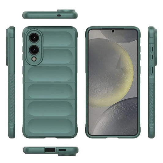 Cover til Samsung Galaxy S25 Edge S937, Techsuit, Magic Shield, Sort