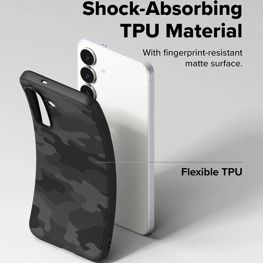 Cover til Samsung Galaxy S25 FE, Ringke, Onyx, Camouflage